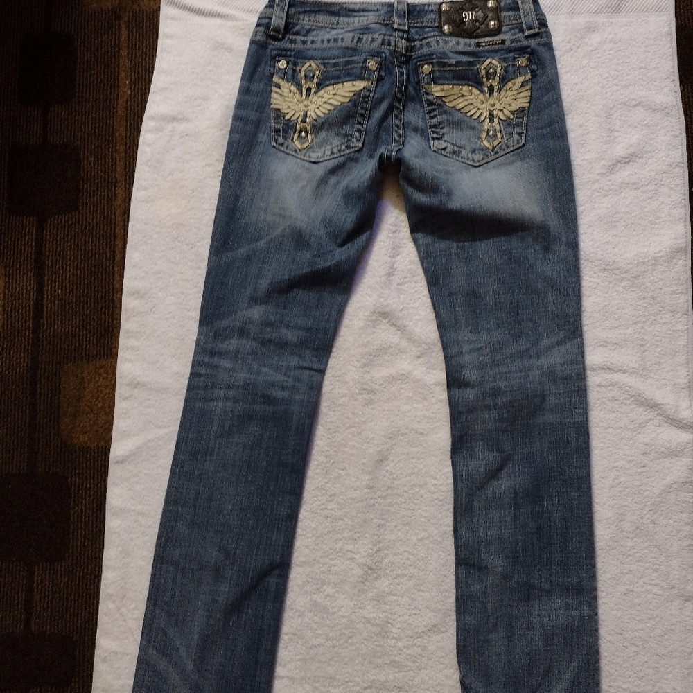MISS ME-STRAIGHT LEG JEANS